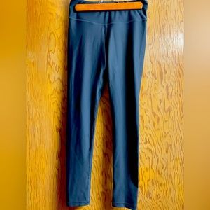 Silver icing tights. Grey. Size small.